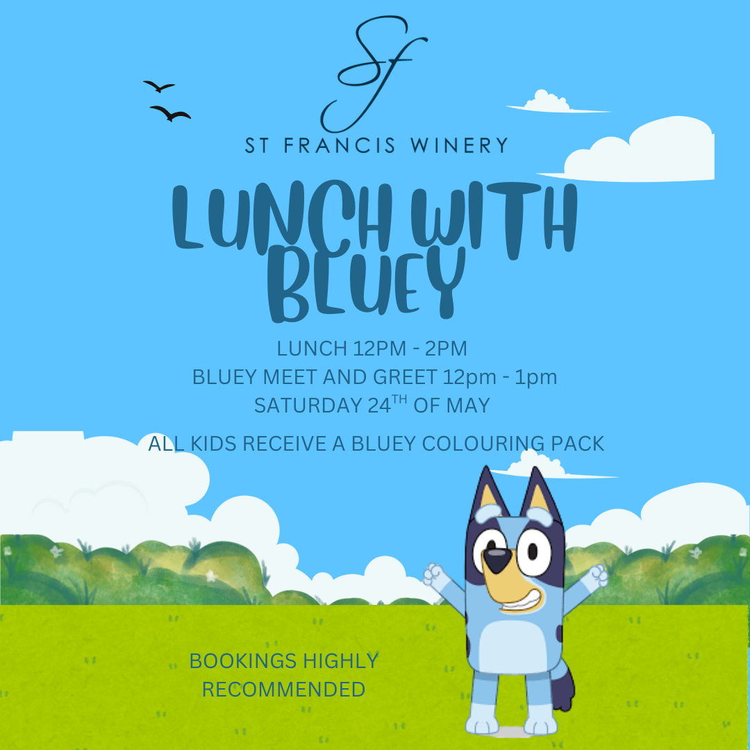 Lunch with Bluey